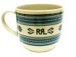 画像1: RRL Stoneware Patterned Logo Mug ダブルアールエル パダーンド ロゴ マグ (1)