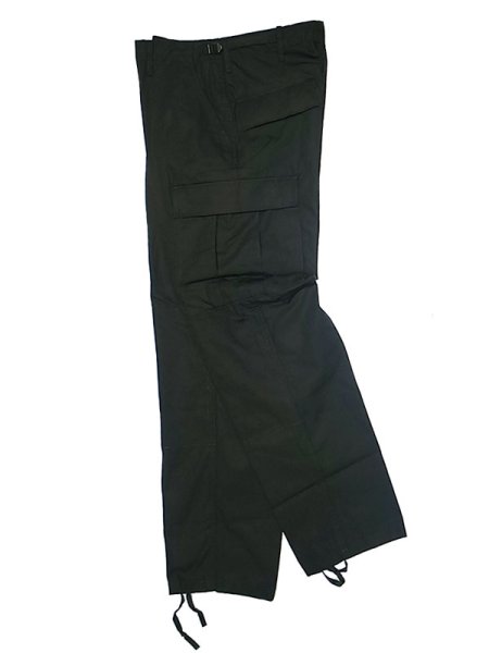 画像2: PROPPER  BDU Trousers BK Rip-Stop 6pkt Cargo Pants プロッパー 黒 (2)