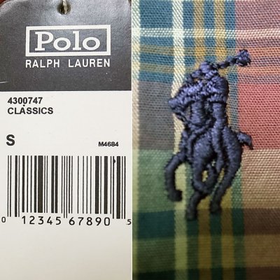 画像2: POLO Ralph Lauren BLAIRE  B.D.Shirts S 1990'S NOS  デッドストック