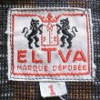 画像6: Deadstock 1970'S ELTVA H/S Shirts 織生地 半袖シャツ フランス製 1 (6)