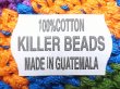 画像3: KILLER BEADS  Cotton Knit Cap ドレッドロックス レゲエ・タム帽 #266 (3)