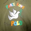 画像5: POLO by Ralph Lauren ”PEACE LOVE POLO" Hoodie ポロラルフ 前Vパーカー (5)