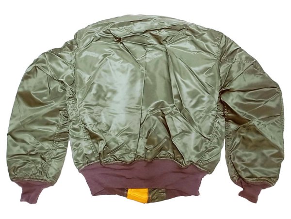 画像2: Deadstock 1993'S GREENBERIER MA-1 Green グリーンブライヤー  USA製 (2)