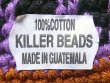 画像3: KILLER BEADS  Cotton Knit Cap ドレッドロックス レゲエ・タム帽 #286 (3)