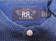 画像8: RRL Indigo Dot Band Collar Shirts  ポルカドット ジャージ プルオーバー (8)