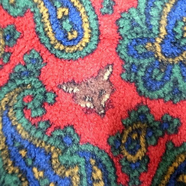 画像6: POLO Ralph Lauren Jacquard Fleece Paisley×Fox 赤 ポロ・ラルフローレン (6)