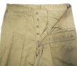 画像5: Deadstock 1940'S USMC Khaki Chino Trousers バックポケット無し (5)