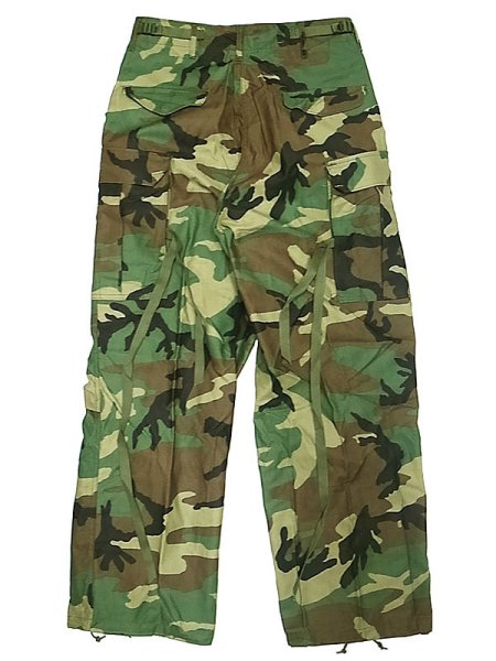 画像4: US.ARMY M-65 Trousers WOODLAND CAMO 1989'S NOS 米軍M65カーゴ (4)