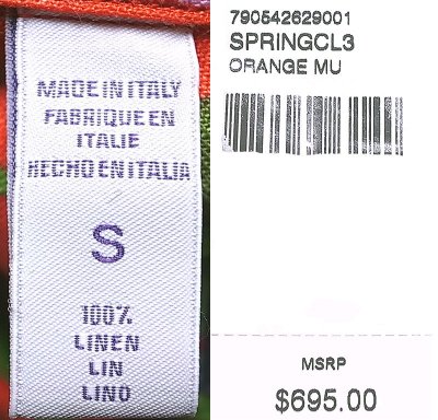 画像3: Ralph Lauren 【Purple Label】 Linen Shirts パープル・レーベル 花柄　イタリア製