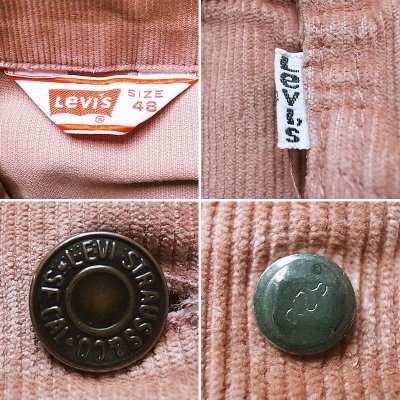 画像3: 【Vintage/Used】Levi's® 70505-1582 CORDS JK 1970'S アメリカ製 48