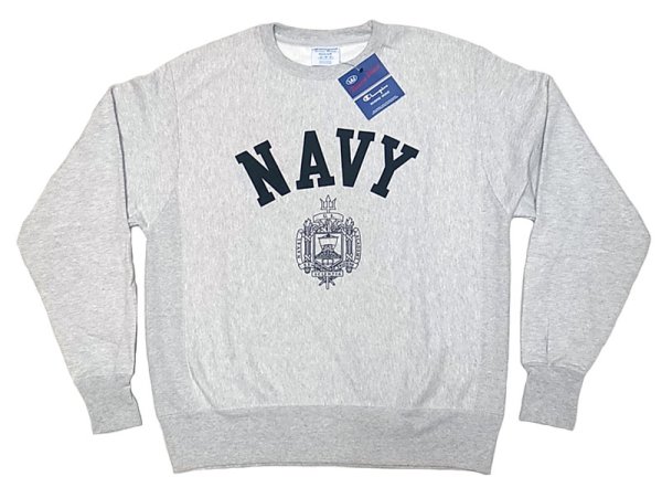 画像1: USNA (US Naval Academy) Champion® RW "NAVY"リバースウィーブ (1)