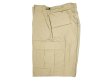 画像4: PROPPER  BDU Shorts KHAKI Rip-Stop 6pkt Cargo Shorts プロッパー (4)