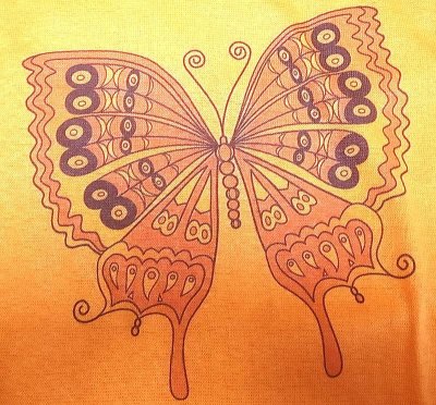 画像2: Deadstock 1970-80'S Champion Tシャツ 【Women's】"Butterfly"アメリカ製 