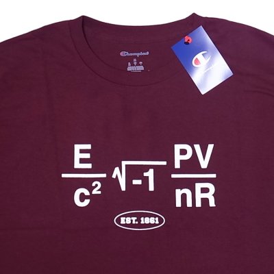 画像1: Champion®College Tee チャンピオン・カレッジT "MIT Math Equation"