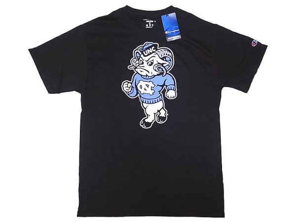 画像1: Champion® College Tee チャンピオン・カレッジT 紺 "UNC Rameses" (1)