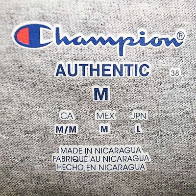 画像2: Champion® College Tee チャンピオン・カレッジT 灰 "UNC Rameses"