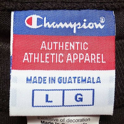 画像2: Deadstock 2000'S Champion® T1011 Tee Made in GUATEMALA 黒