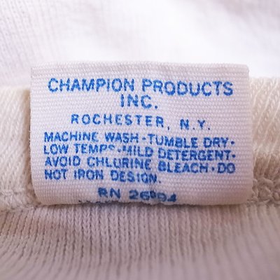 画像3: 【Vintage/Used】Champion 1970’S 7分袖 切替 Tシャツ "UM"ヴィンテージ