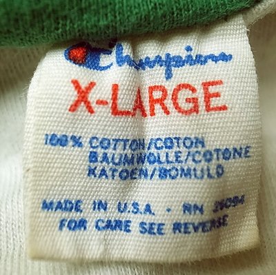 画像2: 【Vintage/Used】1980’S Champion REVERSIBLE Tee 緑×白 XL