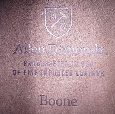 画像1: Allen Edmonds Boone SAND アレン・エドモンズ ダーティバックス