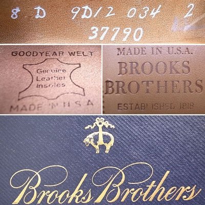 画像3: 【Vintage/Used】 BROOKS BROTHERS(ALDEN) 37790 Whisky CORDOVAN 