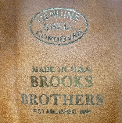 画像2: 【Vintage/Used】 BROOKS BROTHERS(ALDEN) 37790 Whisky CORDOVAN 