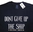 画像3: USNA "DON'T GIVE UP THE SHIP" Tee 紺×白×黄 MVSports® (3)