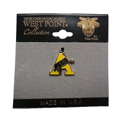 画像1: USMC(WEST POINT) ENAMEL Kinking Mule Pin Made in USA  #851