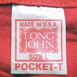 画像4: Deadstock 1990'S LONG JOHN POCKET-T デッドストック アメリカ製 (4)