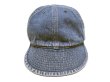 画像2: RRL Denim Service Cap ダブルアールエル デニム サービスキャップ (2)