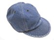 画像1: RRL Denim Service Cap ダブルアールエル デニム サービスキャップ (1)