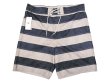 画像1: RRL US.NAVY BORDER SURF SHORTS ダブルアールエル サーフ ショーツ (1)