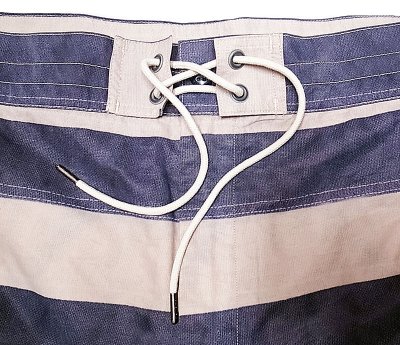 画像1: RRL US.NAVY BORDER SURF SHORTS ダブルアールエル サーフ ショーツ