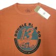 画像3: RRL Jersey Graphic Tee ダブルアールエル グラフィック Tシャツ レンガ色 (3)