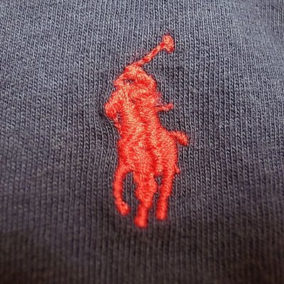 画像2: Deadstock 2000'S POLO RALPH LAUREN Tee PONY刺繍 Tシャツ 紺