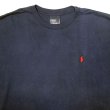 画像3: Deadstock 2000'S POLO RALPH LAUREN Tee PONY刺繍 Tシャツ 紺 (3)