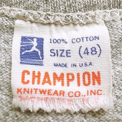 画像3: 【Vintage/Used】1960'S CHAMPION 杢 Tee "COACH" ランナータグ　