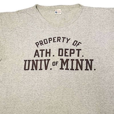 画像1: 【Vintage/Used】1950-60'S CHAMPION "UNIV of MINN" ランナータグ　