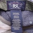 画像6: RRL USAF Ball Cap ダブルアールエル ウイングドロゴ ボールキャップ 灰 (6)