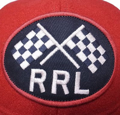 画像1: RRL Checkered Flag Cap ダブルアールエル チェッカーフラッグ キャップ 