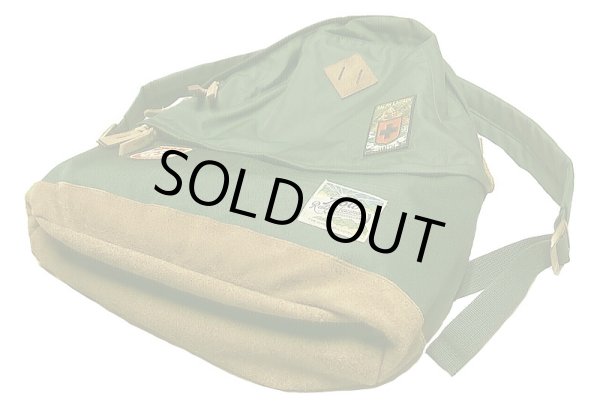 画像3: POLO Ralph Lauren Suede Trim Ranger BackPack ポロ・ラルフ 緑 (3)