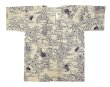 画像2: MAKITAGOFUKUTEN UOGASHI SHIRT 大和絵柄 Handmade in JAPAN (2)