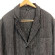 画像5: 【Vintage/Used】French Black Chambray Work Coat 50'S アトリエコート (5)