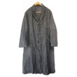 画像2: 【Vintage/Used】French Black Chambray Work Coat 50'S アトリエコート (2)