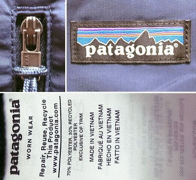 画像2: Deadstock 2019'S FA Patagonia Men's Los Gatos Fleece Crew Navy