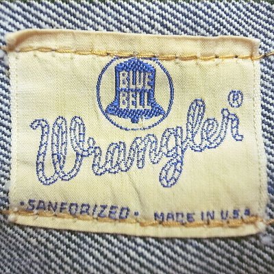 画像3: 【Vintage/Used】BLUE BELL WRANGLER® 124MJ JACKET 1960'S 40