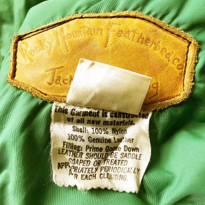 画像3: 【Vintage/Used】Rocky Mountain Featherbed Co Down Vest 1970'S ORG