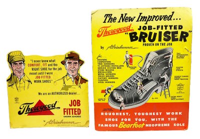 画像3: Thorogood JOB-FITTED "BRUISER"  AD Pasteboard Vintage1960'S