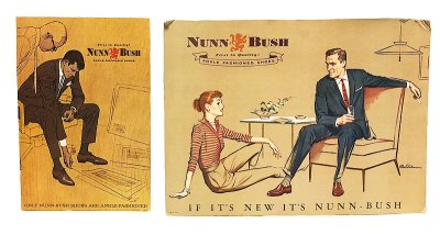 画像3: NUNN BUSH ANKLE-FASHIONED SHOES AD Pasteboard 1 Vintage 60'S