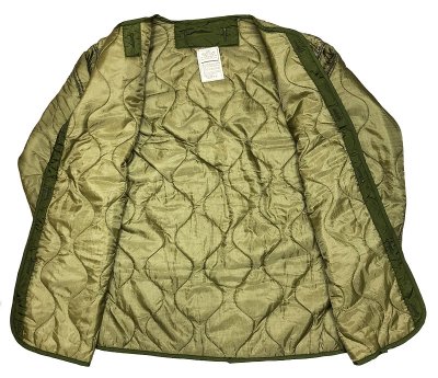 画像1: M-65 Parka Liner M 1978'S フィシュテールパーカ用 ライナー デッド アメリカ製 